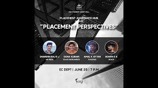 Placement Perspectives  EC Dept  Placement Assistance Hub  KSU CET UNIT [upl. by Alliuqa]