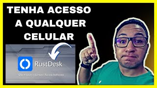 COMO HACKEAR  ACESSAR QUALQUER CELULAR REMOTAMENTE  RUSTDESK [upl. by Hanako888]