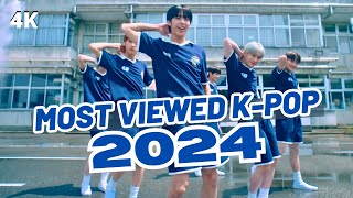 TOP 100 MOST VIEWED KPOP SONGS OF 2024 AUGUST  WEEK 1 [upl. by Heyer]