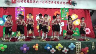 福幼幼稚園2011畢業典禮 012 中大班男活力四射mp4 [upl. by Eahs634]