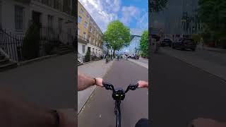 London’s cycle lanes are popular london cyclist cycling shorts [upl. by Aleak]