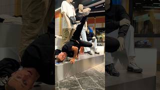 Freestyle at Snipes Store breakdance killasebi sebijaeger dance youtubeshorts snipes [upl. by Leodora]