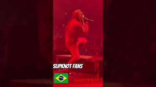 Slipknot live knot fest Brasil sao Pablo Allianz parque day 1 191024 [upl. by Dera]