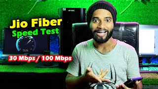 Jio Fiber Speed Test  2024   30 Mbps  100Mbps  Which Plan Best For You in 2024 [upl. by Aiello]