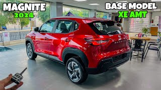 Nissan Magnite XE Amt 2024 ❤️  Nissan Magnite Base Model  Nissan Magnite 2024  Detailed Review [upl. by Lyris536]