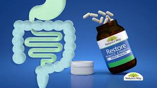 Nature’s Way Restore Probiotic amp Prebiotic for Daily Health [upl. by Currie235]