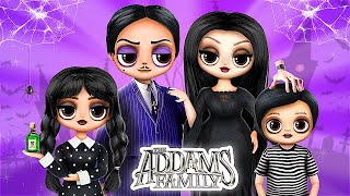 A Família Addams  31 DIYs LOL OMG [upl. by Tennos151]