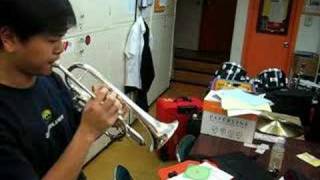 Cornet Solo 短號獨奏  Air in G String Ｇ線上のアリア JS Bach [upl. by Eeral]