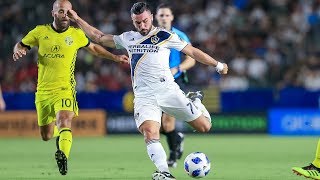 GOAL Romain Alessandrini adds a fourth for LA Galaxy [upl. by Eart]