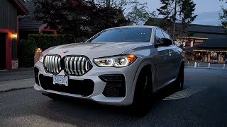 2022 BMW X6 Exterior Interior Lights At Night ASMR [upl. by Naivatco]