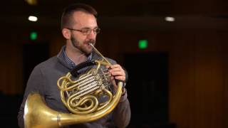 What does a French horn sound like Scale [upl. by Rafferty209]