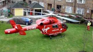 London Air Ambulance Take off [upl. by Gary]