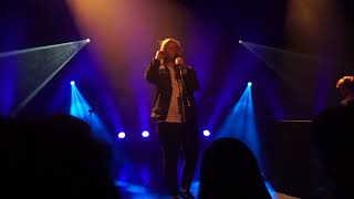 Lewis Capaldi  Lost On You  LIVE  Brussels Belgium [upl. by Amik251]