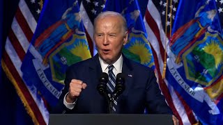 President Biden on his love for Syracuse and hope for the future [upl. by Enirtak]