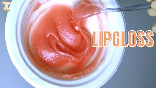 How to make Lipgloss with vaseline  DIY Lipgloss No versagel DIYLipgloss without Aloe vera gel [upl. by Lancelot]