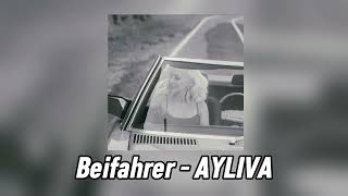 Beifahrer  AYLIVA sped up [upl. by Eanwahs517]