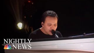 Blind Singer With Autism Wins ‘America’s Got Talent’  NBC Nightly News [upl. by Amata]