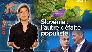 Slovénie  l’autre défaite du populisme  Le Dessous des cartes – L’Essentiel  ARTE [upl. by Nylsor]