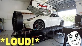 Nismo 370Z Makes THIS MUCH POWER With 2 MODS  CAUTION LOUD [upl. by Lekar]