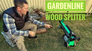 Aldi Gardenline Electric Log Splitter Aldi reviews [upl. by Nerte]