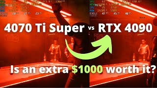 Is the 4090 actually worth it RTX 4070 Ti Super vs RTX 4090 The Ultimate Comparison [upl. by Mast]