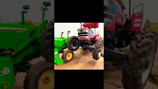 System pe system song John Deere and mhindra and new Holland🇳🇱 tractor wasing and stunt short video [upl. by Ahiel]