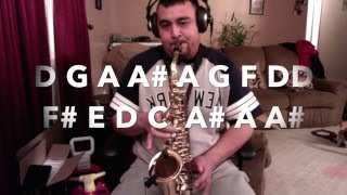 heme aqui enviame a mi tutorial del solo para saxofon [upl. by Leidgam]