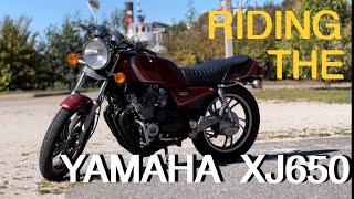 1982 Yamaha seca XJ650 Ride and review [upl. by Erine]