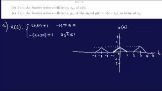 Fourier Transform Series 2 exampleFEEIT Exam Review [upl. by Oglesby]