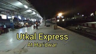 Kalinga Utkal Express Arrival At Haridwar Jn  Train Announcement [upl. by Pascal57]