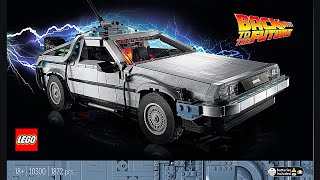 Lego Delorean Back to the Future  Unboxing amp Build [upl. by Retsub204]