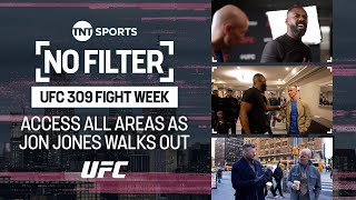 No Filter UFC 309 🗽 Access All Areas On Fight Week Ahead of Jon Jones vs Stipe Miocic 😮‍💨 [upl. by Wsan658]