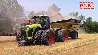 Claas Xerion 5000 4wd Ride Along [upl. by Rieth]