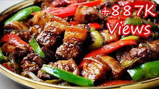 SARAP NITO GRABE GANITO PALA ANG ISA THE BEST NA LUTO SA LIEMPO PORK AND PEPPERS IN OYSTER SAUCE [upl. by Naiviv568]