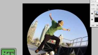 How to make a Fisheye Lens Effect  Photoshop [upl. by Rehpotisrhc]