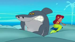 Zig and Sharko in Hindi  EP 02 Part 01  Marina loves whale [upl. by Yanarp]