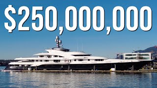 250M Superyacht owned by Dennis Washington [upl. by Tolecnal703]