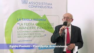 Intervista al Presidente di Assosistema Confindustria Egidio Paoletti [upl. by Acinoreb]