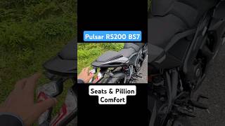 Pulsar RS200 BS7 Seats amp Pillion Comfort pulsarrs200pulsarrsrs200bs7rs200vsr15v3pulsarrs200bs6 [upl. by Naashom206]