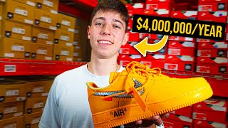 Meet The Youngest Sneaker Reselling Millionaire [upl. by Notled26]