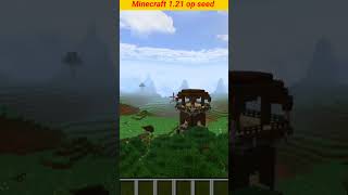 Minecraft 121 rare seed minecraft gaming [upl. by Leonhard]