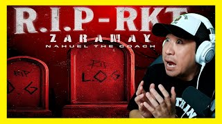 Coreano Loco reacciona a ZARAMAY 😱🤯 EL PADRE DEL RKT RIP RKT [upl. by Enitram611]