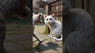 A Heartbreaking Tale of a Stray Cat Finding Comfort in the End of the World cat animation kitens [upl. by Alset379]