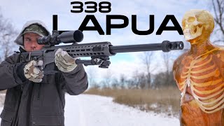 How Effective is the 338 LAPUA Barrett MRAD Sniper Rifle [upl. by Attenauq413]