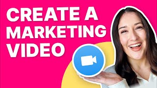 How to Make a Marketing Video  Template amp Sample Video Ad [upl. by Elamor]