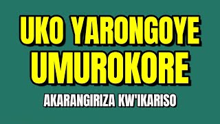 Uko yarongoye umurokore atabishaka akamurangiriza kwikariso  inkuru zurukundo  ikinamico [upl. by Lexy]