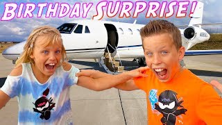 Paxton and Payton Twin Birthday SURPRISE [upl. by Willock544]