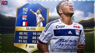 FUT17  CORENTIN TOLISSO 90  TOTS REVIEW [upl. by Olenolin]