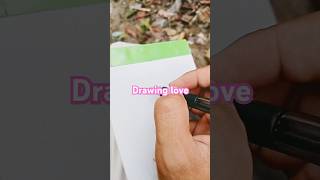 Drawing love easy music pop drawing [upl. by Salhcin344]