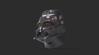 Darth Vader Helmet ANH 3D Printable Model [upl. by Toth]